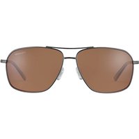 セレンゲティ Serengeti Dorwinn Polarized SS578003 メガネ フレーム - 男性用 - Gunmetal