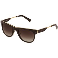 Sting SST383 0AAH Men's Sunglasses Brown Size 51