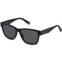 Fila SFI118 Polarized U28P Men's Sunglasses Black Size 55