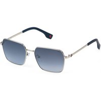 Fila SFI729 579B Men's Sunglasses Silver Size 56
