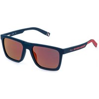Fila SFIB05 Polarized 6QSP Men's Sunglasses Blue Size 57