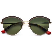 Etnia Barcelona Lady Sun BRGD Women’s Sunglasses Brown Size 53