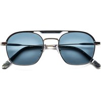 Etnia Barcelona Hamilton Sun SLBL Men's Sunglasses Silver Size 51