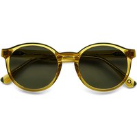 Etnia Barcelona Davao YWGR Men's Sunglasses Yellow Size 53