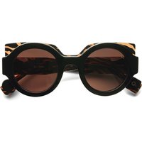 Etnia Barcelona Izzi Polarized BKZE Women’s Sunglasses Black Size 48