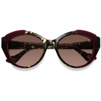 Etnia Barcelona Nila HVBX Women’s Sunglasses Burgundy Size 54