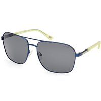 Skechers SE6366 Polarized 91D メガネ フレーム - 男性用 - 青