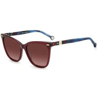 Carolina Herrera CH 0044/S XAE/3X Women’s Sunglasses Burgundy Size 55