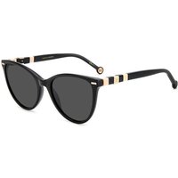Carolina Herrera HER 0107/S KDX/IR Women’s Sunglasses Black Size 57
