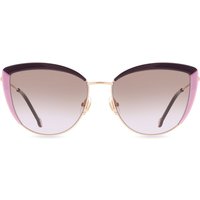 Carolina Herrera HER 0112/S RY8/QR Women’s Sunglasses Gold Size 58