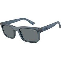 Armani Exchange AX4165SF Asian Fit 839280 Men's Sunglasses Blue Size 56