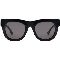 Square Full Rim Plastic Women’s Prescription Sunglasses Black Size Standard - SmartBuy Collection