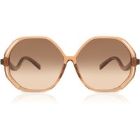 Linda Farrow LFL1058 C2 Men's Sunglasses Brown Size 62