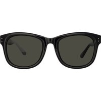 Linda Farrow EDSON LFL1385 C6 Men's Sunglasses Black Size 55