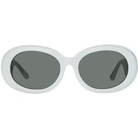 Linda Farrow LINA LFL1462 C4 Men's Sunglasses White Size 55