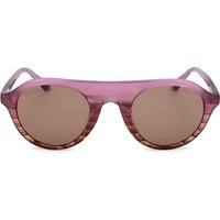Linda Farrow DRIES VAN NOTEN DVN63 C3 Men's Sunglasses Purple Size 49