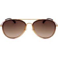 Linda Farrow DRIES VAN NOTEN DVN72 C4 Men's Sunglasses Brown Size 58