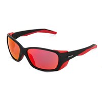 Sinner King Peak Asian Fit SISU-890-10-58 Men's Sunglasses Black Size Standard