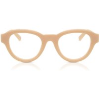 Oval Full Rim Plastic Men's Prescription Eyeglasses Online Brown Size 49 - Free Lenses - Blue Light Block Available - Arise Collective