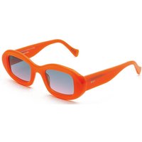 Retrosuperfuture TUTTO BLACK WT4 Men's Sunglasses Orange Size 50