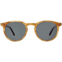 Garrett Leight CARLTON SUN EMT/BS Men's Sunglasses Tortoiseshell Size 47
