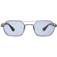 Garrett Leight GOLDIE SUN BS-BIO-SPT/PAC メガネ フレーム - 男性用 - Silver