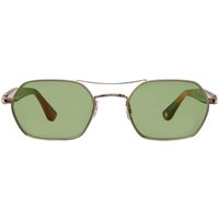 Garrett Leight GOLDIE SUN G-BIO-BTO/PALM Men's Sunglasses Gold Size 50