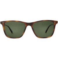 Garrett Leight HAYES SUN Polarized SPBRNSH/PG15 PLR メガネ フレーム - 男性用 - べっ甲shell
