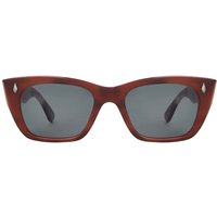 Garrett Leight WEBSTER SUN VINBRT/BS メガネ フレーム - 男性用 - べっ甲shell