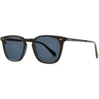 Garrett Leight GETTY II S BK-GM/LBLU メガネ フレーム - 男性用 - 黒