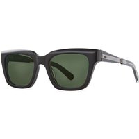 Garrett Leight MAVEN S BK-PW/SFG15 メガネ フレーム - 男性用 - 黒