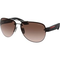 プラダ Prada Linea Rossa PS55YS アジアフィット 5AV02P メガネ フレーム - 男性用 - Gunmetal