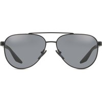 プラダ Prada Linea Rossa PS A52S Polarized 1AB5Z1 メガネ フレーム - 男性用 - 黒