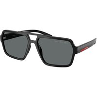 プラダ Prada Linea Rossa PS A06SF アジアフィット Polarized 1AB02G メガネ フレーム - 男性用 - 黒
