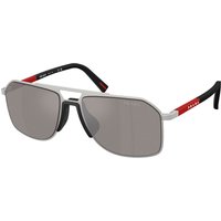 プラダ Prada Linea Rossa PS B51S 18X80I メガネ フレーム - 男性用 - Silver