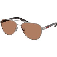 プラダ Prada Linea Rossa PS A52S 5AV20D メガネ フレーム - 男性用 - Gunmetal