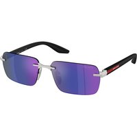 プラダ Prada Linea Rossa PS C52S 1BC05U メガネ フレーム - 男性用 - Silver
