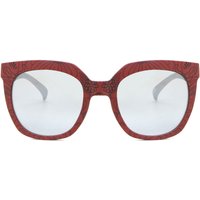 アディダス Adidas Originals AOR008 SBG.053 メガネ フレーム - 女性用 - 赤