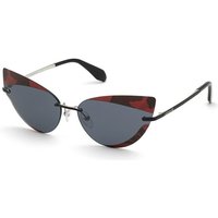 Adidas Originals OR0016 02A Women’s Sunglasses Black Size 64