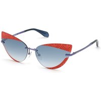 アディダス Adidas Originals OR0016 68C メガネ フレーム - 女性用 - 赤