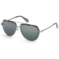 Adidas Originals OR0018 12C Men's Sunglasses Grey Size 63
