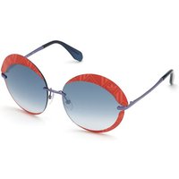 アディダス Adidas Originals OR0019 68C メガネ フレーム - 女性用 - 赤
