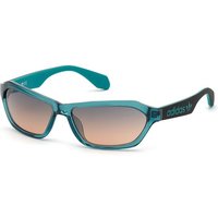 アディダス Adidas Originals OR0021 87W メガネ フレーム - 男性用 - 緑