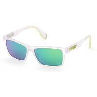 Adidas Originals OR0067 26X Men's Sunglasses Clear Size 55