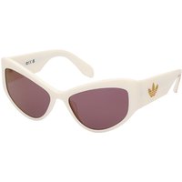 アディダス Adidas Originals OR0089 21G メガネ フレーム - 女性用 - 白