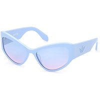アディダス Adidas Originals OR0089 84X メガネ フレーム - 女性用 - 青