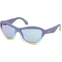 アディダス Adidas Originals OR0095 82Z メガネ フレーム - 男性用 - 青