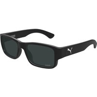 Puma PU0521SA Asian Fit 001 Men's Sunglasses Black Size 57