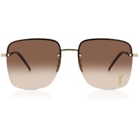 Saint Laurent SL 312 M 008 Women’s Sunglasses Gold Size 58