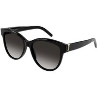 Saint Laurent SL M107 002 Women’s Sunglasses Black Size 55